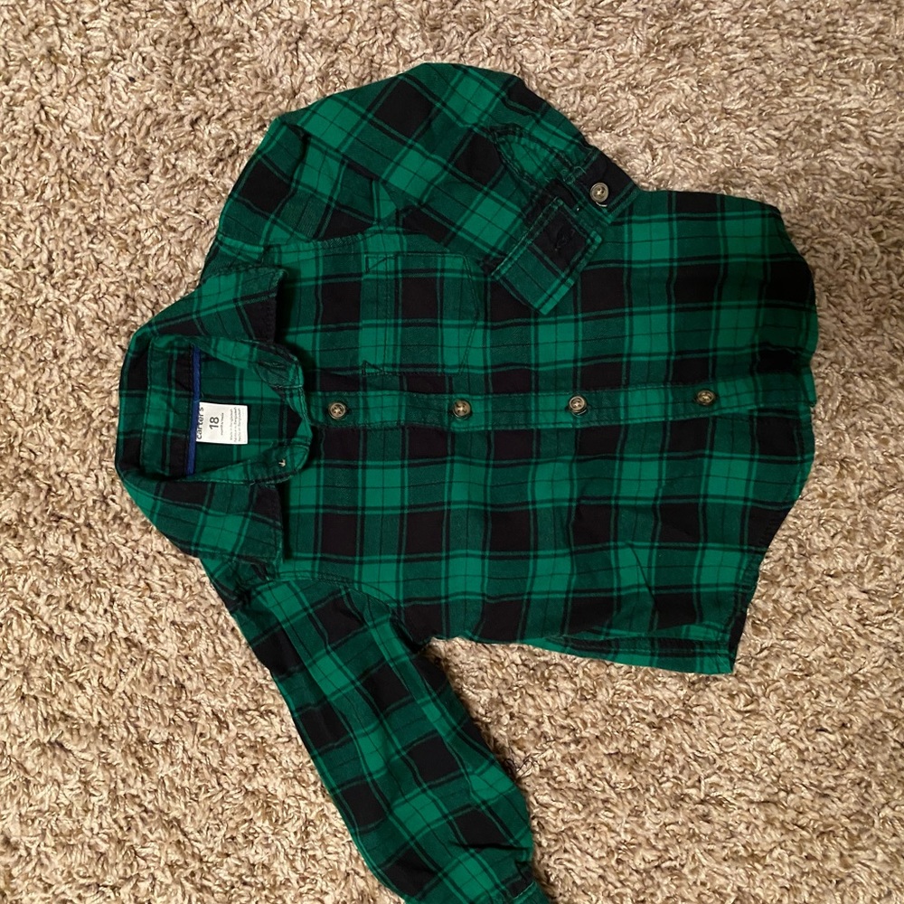 Carter’s bottoms Down shirt